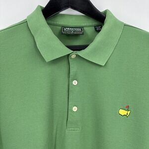 Masters Collection Polo Shirt Mens XL Green Short Sleeve Golf Augusta‎ National